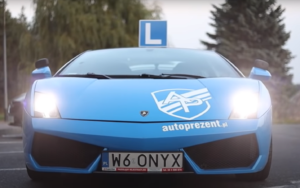 Lamborghini egzamin na prawo jazdy