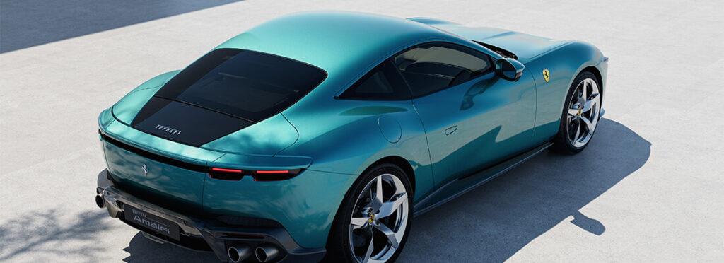 Ferrari z silnikiem V8