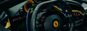 Wnętrze hydrydowego Ferrari